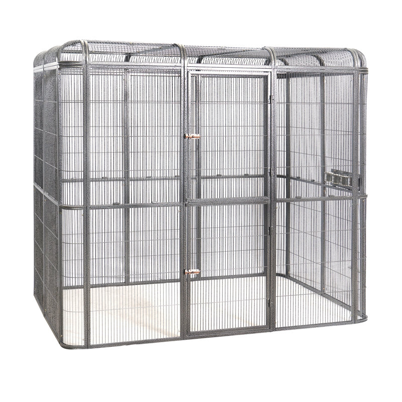 Arlmont & Co. Heavy Duty Large Walk-in Bird Aviary Cage, 79h X 86w X ...
